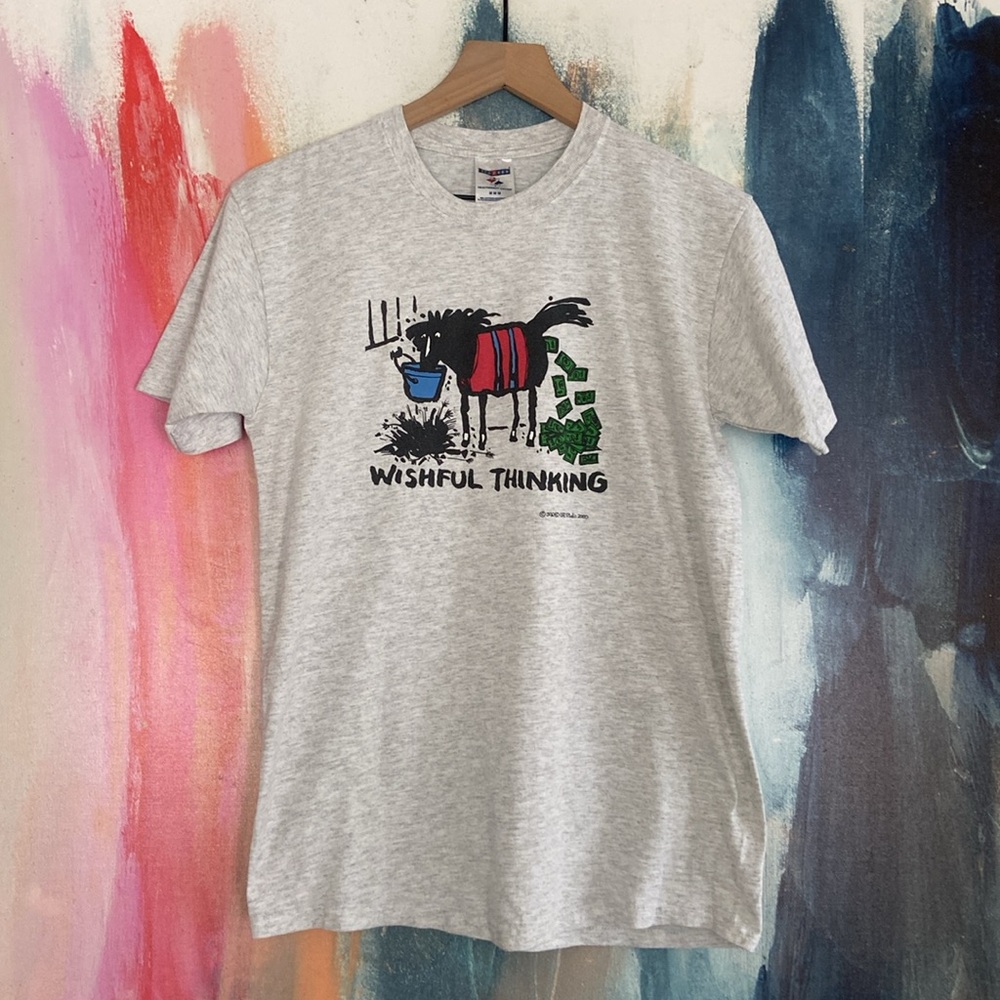 🔥VINTAGE🔥2000 Jared Lee Studio Funny Tee Cotton Blend T-shirt.